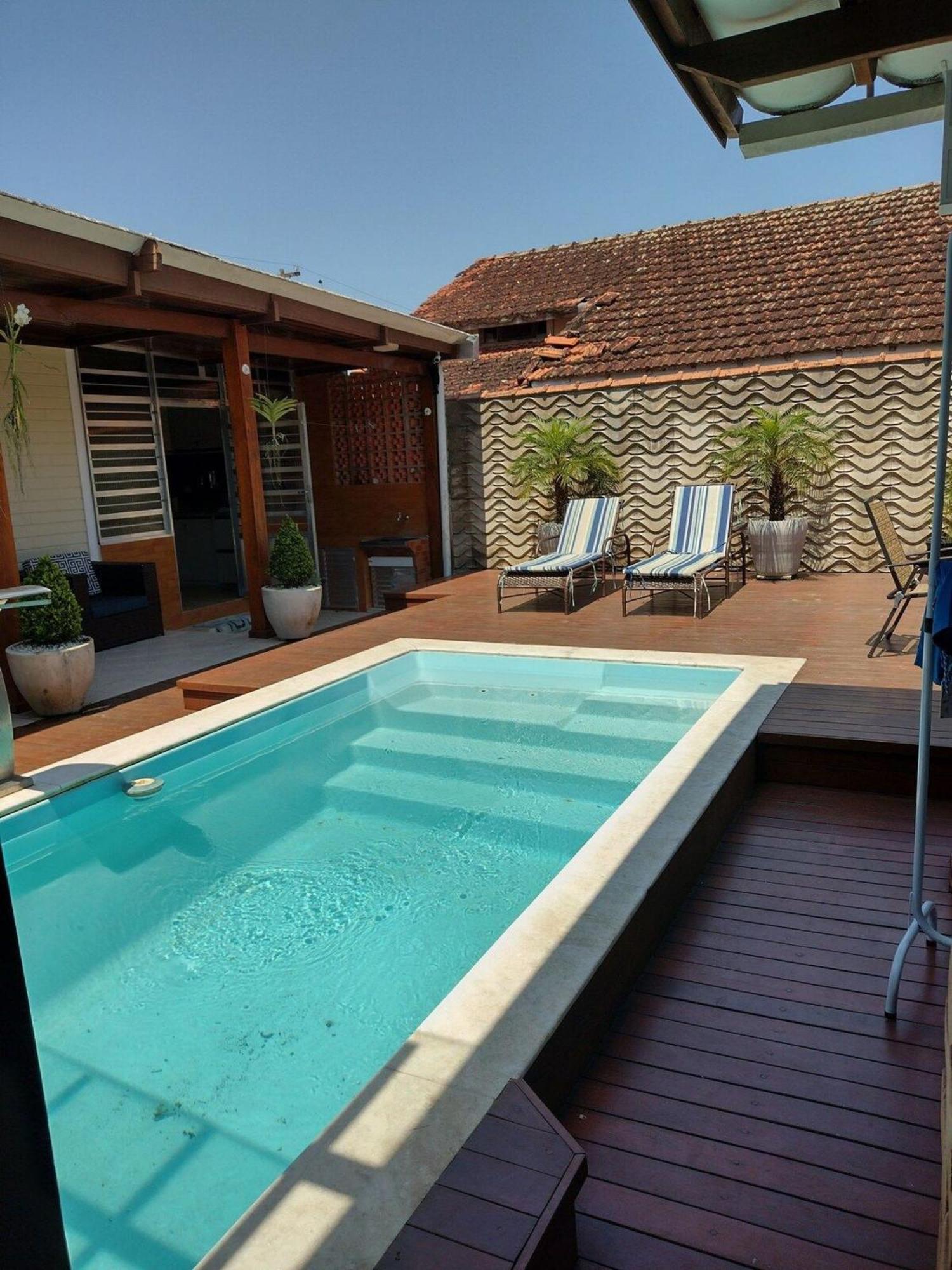 Casa Agradavel Com Piscina, A Poucos Passos Da Praia Peruíbe المظهر الخارجي الصورة
