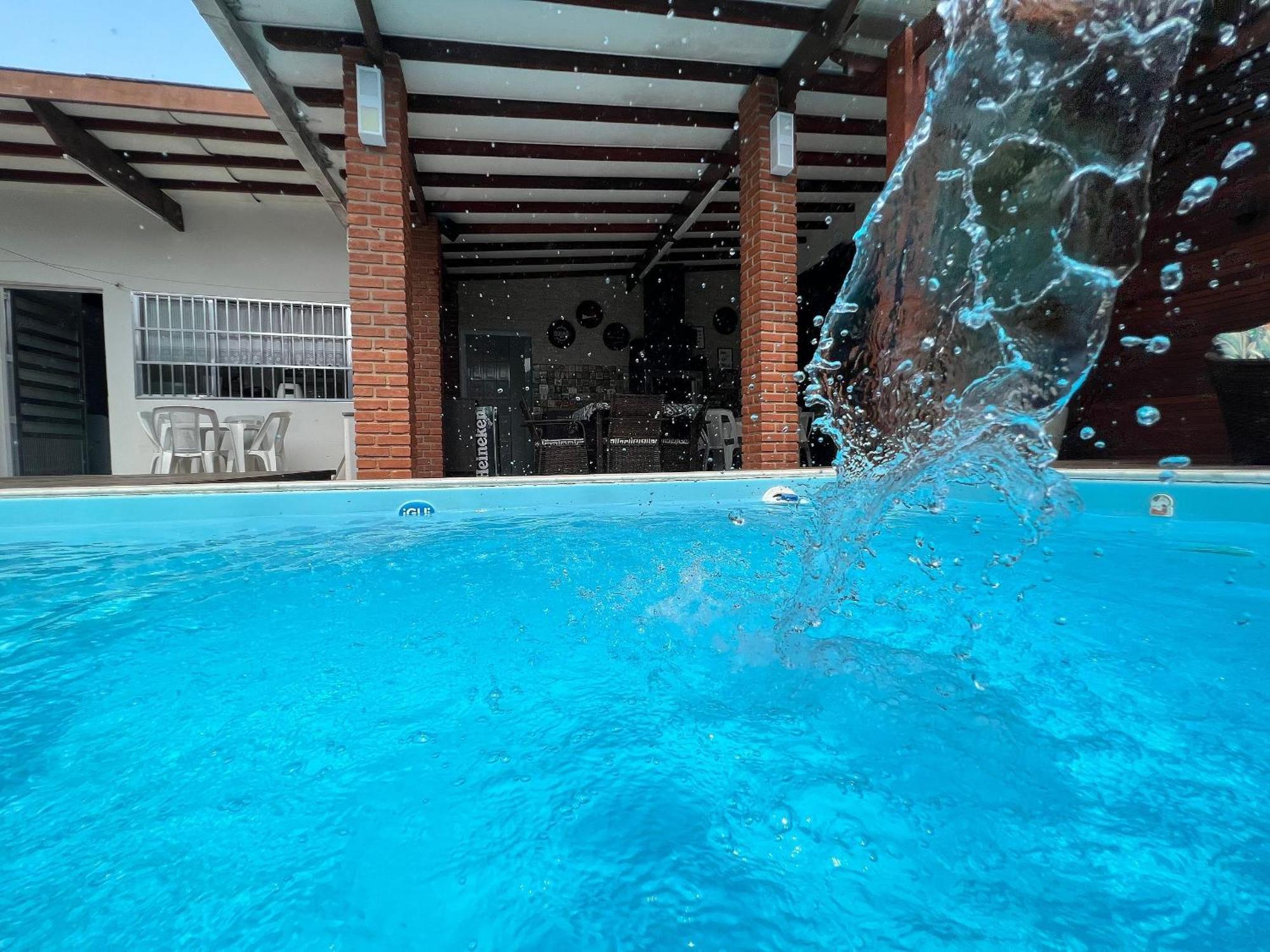 Casa Agradavel Com Piscina, A Poucos Passos Da Praia Peruíbe المظهر الخارجي الصورة
