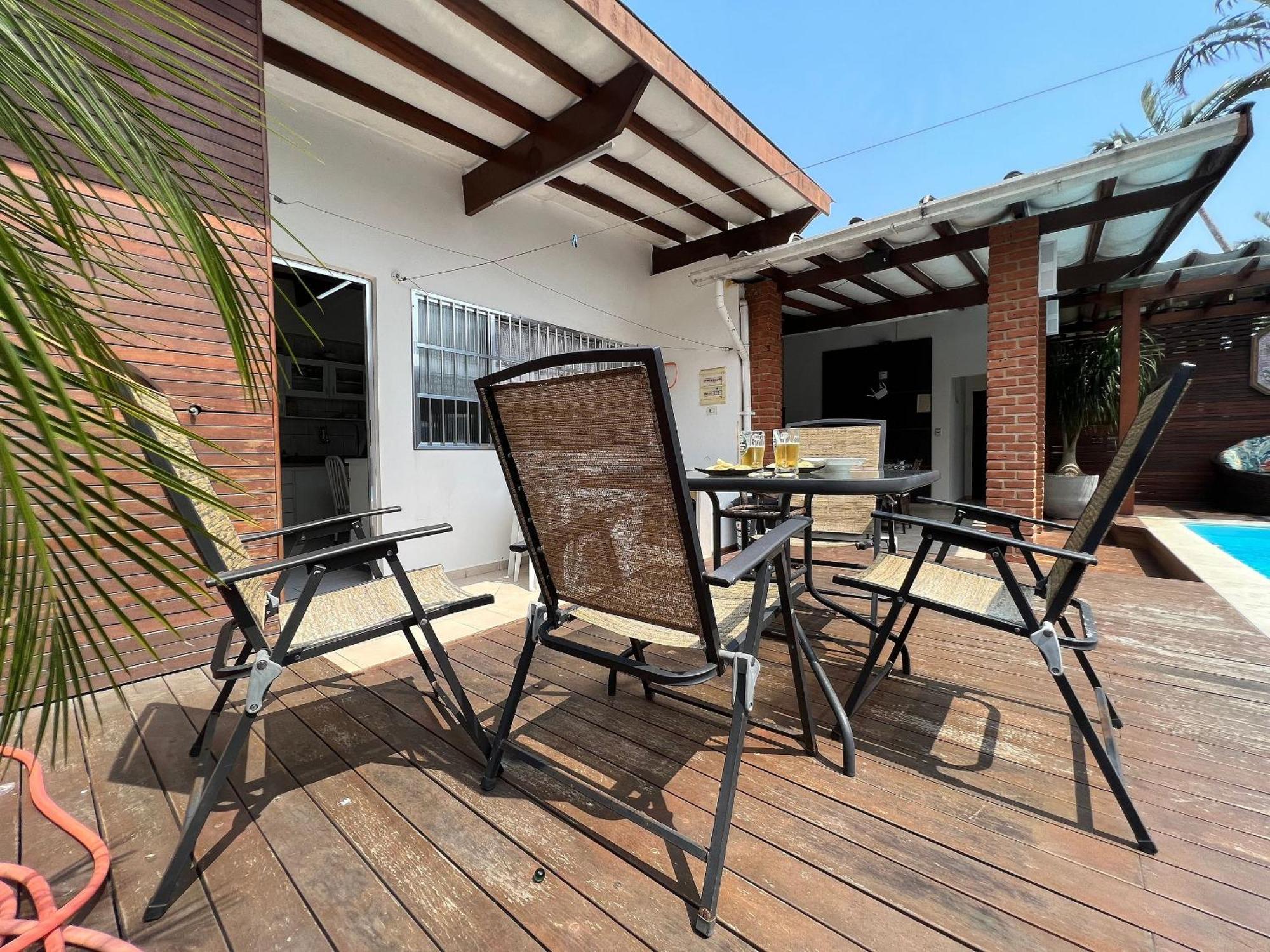 Casa Agradavel Com Piscina, A Poucos Passos Da Praia Peruíbe المظهر الخارجي الصورة